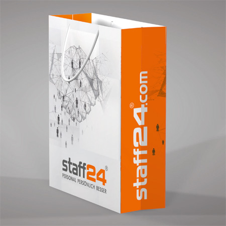 Papiertragtasche STAFF24